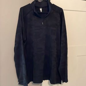 Men's Black Zip-Up Sweater